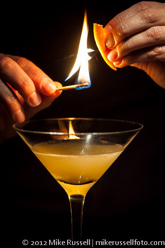 Flaming Orange Peel